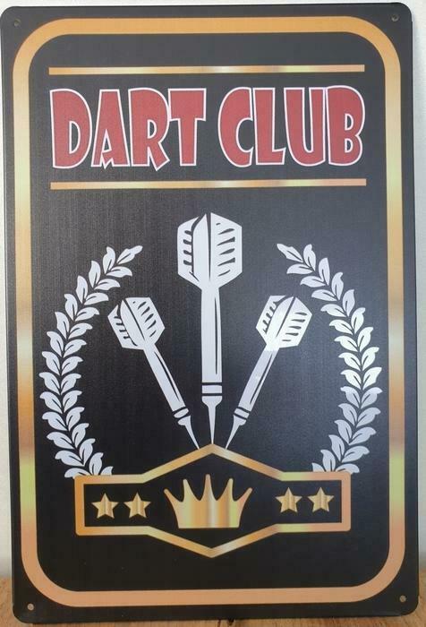 Dart club reclamebord, Verzamelen, Merken en Reclamevoorwerpen, Nieuw, Verzenden