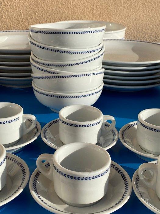 Richard Ginori - Eetservies voor 6 (46) - Porselein,, Antiek en Kunst, Antiek | Meubels | Tafels