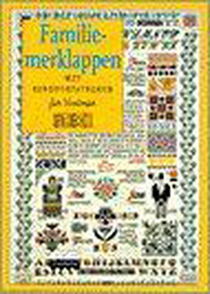 Familiemerklappen met borduurpatronen / Cantecleer, Boeken, Hobby en Vrije tijd, Gelezen, Verzenden