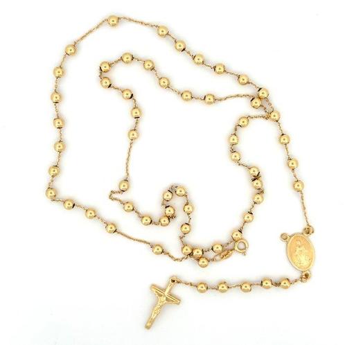 Handmade - Halsketting - Rosario - 8.7 g - 18 karaat Geel, Sieraden, Tassen en Uiterlijk, Kettingen