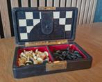 Schaakspel - Leer, Bakeliet, Antiek en Kunst, Curiosa en Brocante