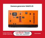 Generator Daewoo DAGFS25 NIEUW€ 5500,-  25kVA, Nieuw, 10 tot 30 kVA, Dieselolie, Elektrisch startend