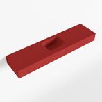 MONDIAZ LEX Fire vrijhangende solid surface wastafel 120cm., Ophalen of Verzenden, Nieuw, Overige typen