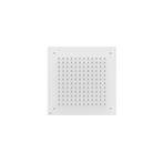 Hoofddouche Tres Plafond 38x38 cm Vierkant Patroon Mat Wit, Ophalen of Verzenden, Nieuw, Kraan