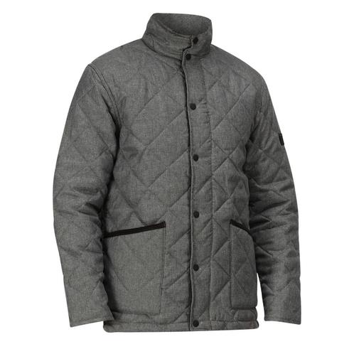 -70% Regatta  Regatta Gewatteerd herenjack londyn wol effect, Kleding | Heren, Jassen | Zomer, Grijs, Nieuw, Verzenden