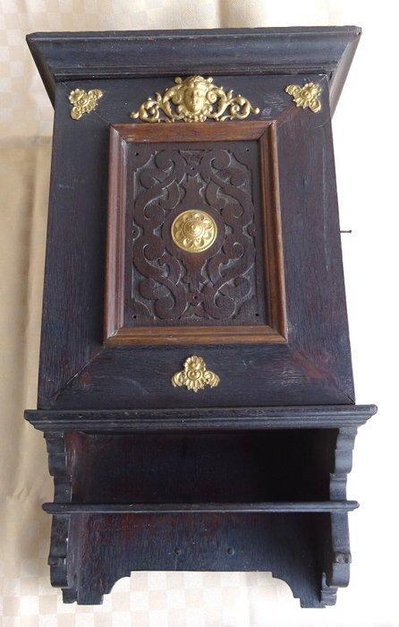 Hängeschrank - Kast - medicijnkast - hard hout -, Antiek en Kunst, Antiek | Overige Antiek