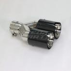 Glossy Carbon M Performance Look Dual Left Exhaust Tips 93mm, Ophalen of Verzenden, Nieuw