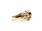 Ring - 14 karaat Roségoud - 3.50ct. tw. Olivijn, Sieraden, Tassen en Uiterlijk, Nieuw