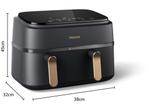 Philips NA352/04 Airfryer met twee manden uit de 3000-serie, Verzenden, Zo goed als nieuw
