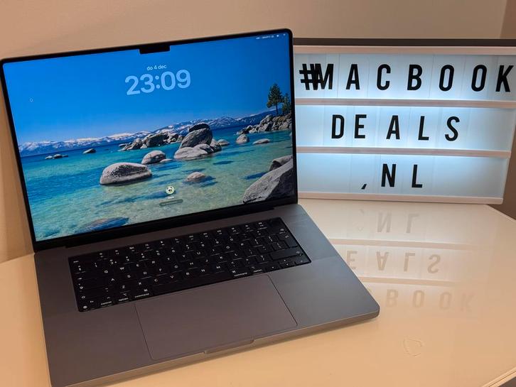 MacBook Pro 16 Inch 2021 M1 PRO, Computers en Software, Apple Macbooks, 3 tot 4 Ghz, 16 inch, 512 GB, MacBook Pro, Qwerty, Zo goed als nieuw