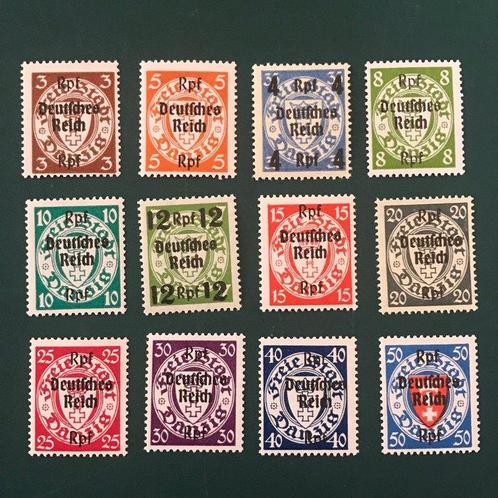 Duitse Rijk 1939 - Zegels van Danzig met opdruk Duitse Rijk, Postzegels en Munten, Postzegels | Europa | Duitsland