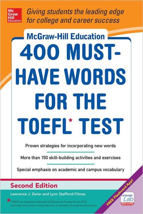 9780071827591 Mcgraw Hills 400 Must Have Words For The, Boeken, Studieboeken en Cursussen, Zo goed als nieuw, Verzenden