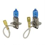 SuperWhite Blauw H3 55W/12V/4200K Halogeen Lampen, set á 2 s, Auto-onderdelen, Verzenden, Nieuw
