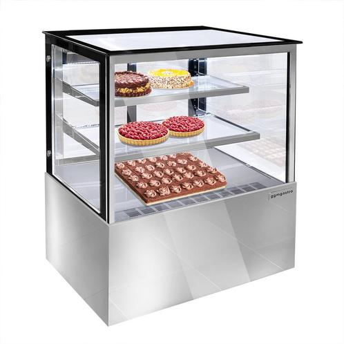 GGM Gastro | Koelvitrine & Gebaksvitrine - 900mm - Dubbele |, Zakelijke goederen, Horeca | Meubilair en Inrichting, Nieuw in verpakking