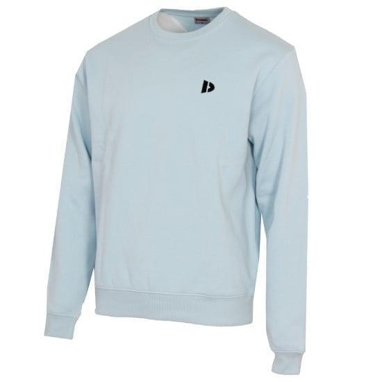 Donnay Donnay Heren - Fleece Crew Sweater Dean - Lichtblauw, Kleding | Heren, Sportkleding, Nieuw, Verzenden