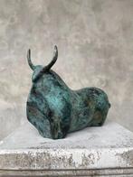 sculptuur, NO RESERVE PRICE - Sculpture of an abstract bull, Antiek en Kunst, Kunst | Designobjecten