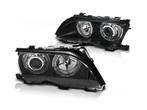 LED Angel Eyes koplamp Black geschikt voor BMW E46, Auto-onderdelen, Verlichting, Nieuw, BMW, Verzenden