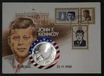 Verenigde Staten. Medal JFK 25. Todestag 1988 Numis Cover