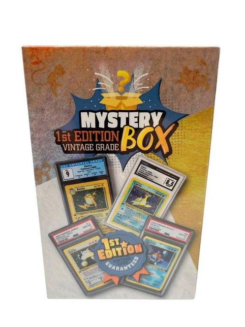 The Pokémon Company Mystery box - Mystery 1st Edition, Hobby en Vrije tijd, Verzamelkaartspellen | Pokémon