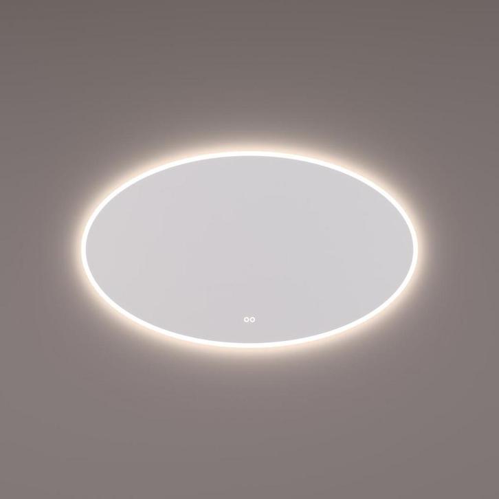HIPP Design spiegel Ovaal LED Verlichting Directe en, Huis en Inrichting, Woonaccessoires | Spiegels, Nieuw, Ophalen of Verzenden