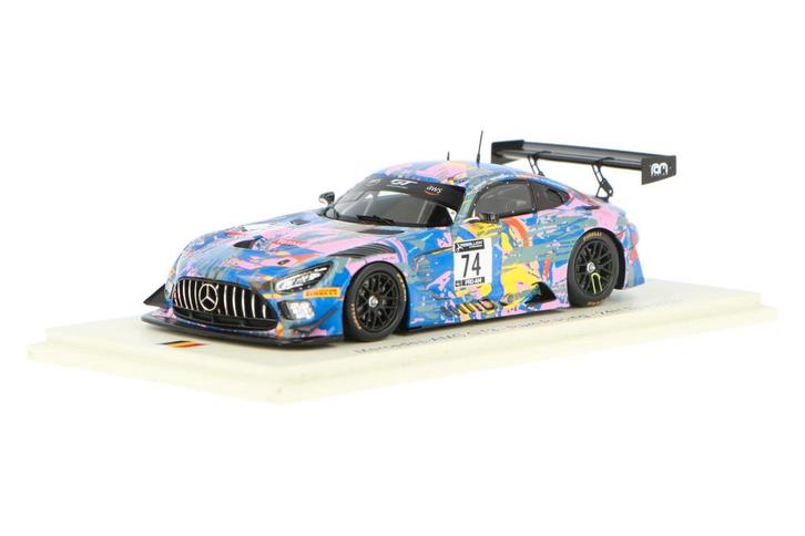 Mercedes-Benz AMG GT3 SB410 Spark Models  Modelauto 1:43, Hobby en Vrije tijd, Modelauto's | 1:43, Verzenden