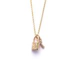 Louis Vuitton - Ketting met hanger Roze goud