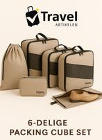 Packing Cubes –Super Actie!! Compression –6 delig, Verzenden, Nieuw