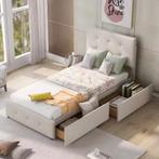 Gestoffeerd Kinderbed 90x200 cm met Twee Lades, Verzenden, Nieuw