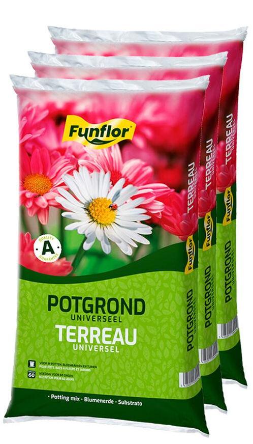 Pallet Funflor potgrond universeel 42x60L (2520L), Tuin en Terras, Aarde en Mest, Ophalen of Verzenden
