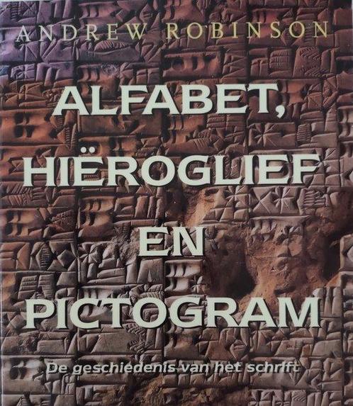 ALFABET, HIEROGLIEF EN PICTOGRAM 9789059470873, Boeken, Overige Boeken, Zo goed als nieuw, Verzenden