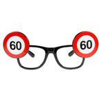 60 Jaar Verkeersbord Bril | Nieuw! | Brillen, Nieuw, Verzenden