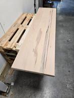 Gliss design Wastafelblad 180 x 46 cm massief hout, Huis en Inrichting, Badkamer | Badkamermeubels, Nieuw, Ophalen of Verzenden