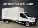 Ford Transit 2.0 TDCI 170pk Dubbel Lucht Bakwagen Laadklep 1, Auto's, Stof, Gebruikt, Wit, Dealer onderhouden