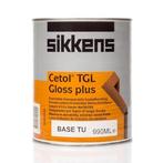Sikkens Cetol TGL Gloss Plus - 1 Liter - Kleurloos of all..., Overige kleuren, Nieuw, Ophalen of Verzenden, Verf