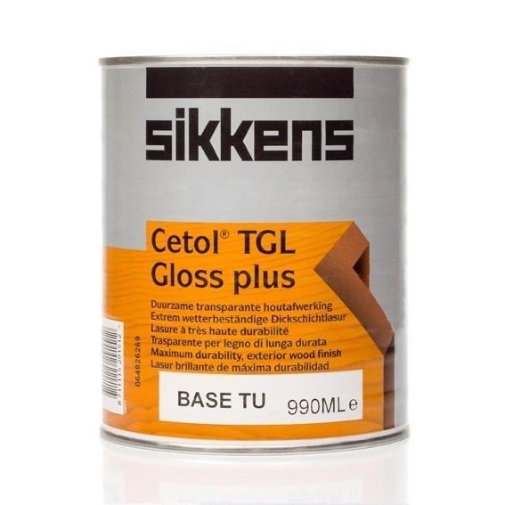 Sikkens Cetol TGL Gloss Plus - 1 Liter - Kleurloos of all..., Doe-het-zelf en Verbouw, Verf, Beits en Lak, Verf, Overige kleuren