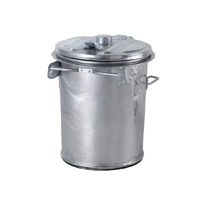 Stalen afvalemmer 70 liter, Huis en Inrichting, Woonaccessoires | Prullenbakken, Nieuw, 40 liter of meer, Metaal, 50 tot 75 cm