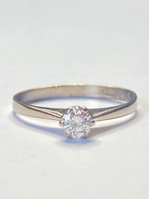 Zonder minimumprijs - Ring - 18 karaat Witgoud Diamant, Sieraden, Tassen en Uiterlijk, Ringen