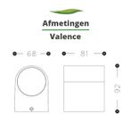 Buitenlamp zwart IP54 waterdicht | Tuinverlichting wandlamp, Verzenden, Minder dan 50 watt, Wandlamp, Nieuw