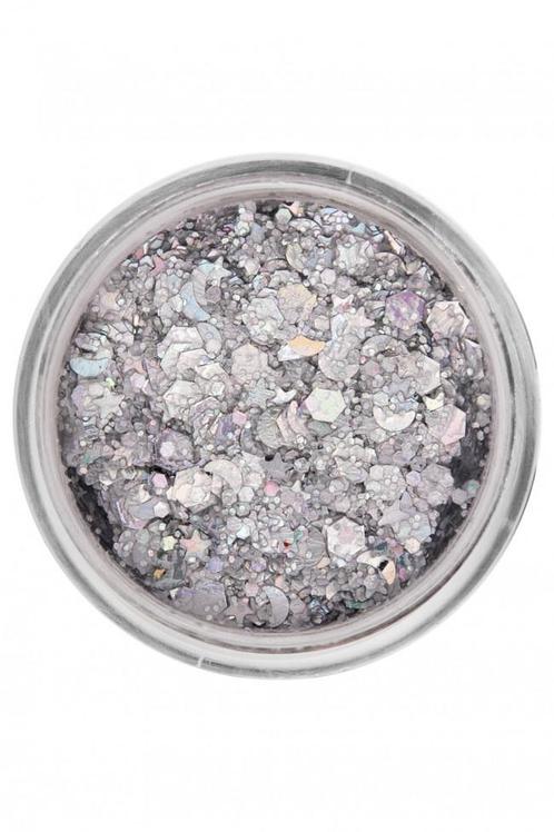 PXP Pressed Chunky Glitter Creme Lucky Silver 10ml, Hobby en Vrije tijd, Feestartikelen, Nieuw, Verzenden