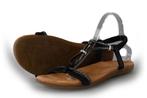 Sub55 Sandalen in maat 39 Zwart | 10% extra korting, Verzenden, Zwart, Sandalen of Muiltjes, Sub55