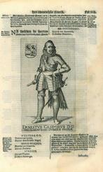Portrait of Ernest Casimir I Count of Nassau-Dietz, Antiek en Kunst, Kunst | Etsen en Gravures