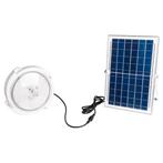 Solar LED plafondlamp - 120W - Koud wit - Met zonnepaneel, Huis en Inrichting, Lampen | Plafondlampen, Ophalen of Verzenden, Nieuw