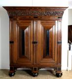 Kast - Stijlvolle Kussenkast - Hollandse Renaissance rond, Antiek en Kunst