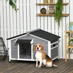 TRUUSK PawHut Hundehütte aus Tannenholz wetterbeständiges Hu, Verzenden, Nieuw