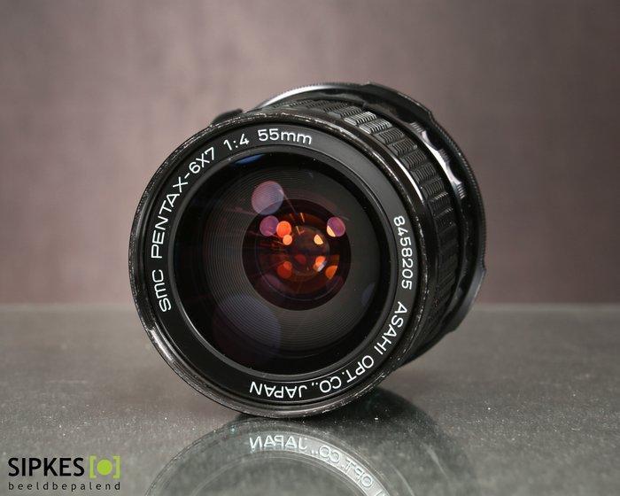 Pentax SMC Pentax-6x7 55mm f/4 Groothoeklens, Audio, Tv en Foto, Fotocamera's Analoog
