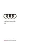 Audi A3 Handleiding 2020 - 2022