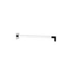 Muuruitloop Hotbath Mate 50 cm Verzwaard Vierkant Chroom, Ophalen of Verzenden, Nieuw, Chroom, Kraan