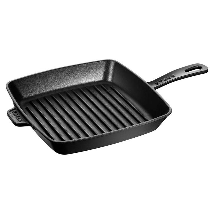 GGM Gastro | STAUB | GRILL PANS - American Grill - 260x260mm, Huis en Inrichting, Keuken | Potten en Pannen, Verzenden
