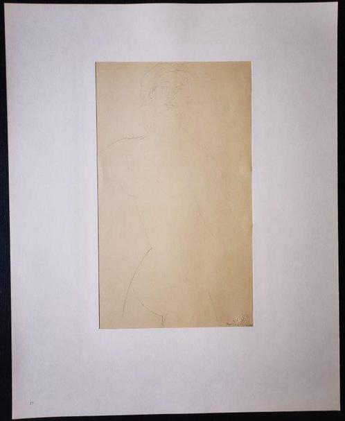 Amedeo Modigliani (1884-1920) - Nudo Femminile / Naked Woman, Antiek en Kunst, Antiek | Overige Antiek