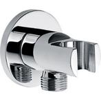 Wiesbaden Wandaansluitbocht met Handdouchehouder - Rond -, Ophalen of Verzenden, Nieuw